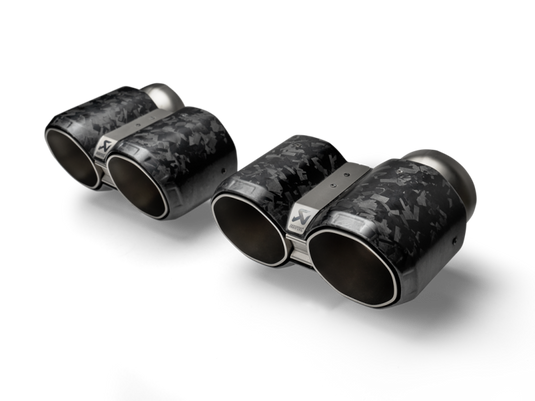 Akrapovic TP-CT/73/CF AKR Tail Pipe Set - Carbon