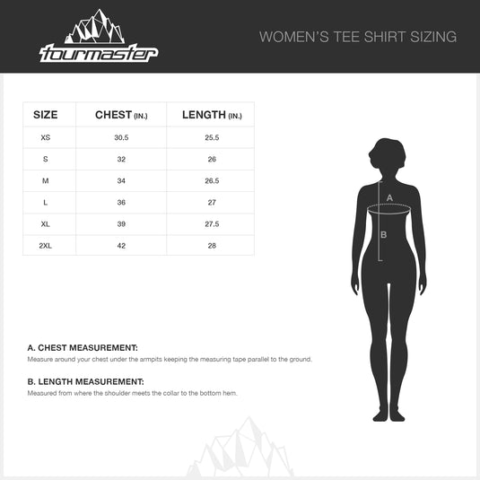 Tourmaster Tourmaster Womens Logo SS Tees