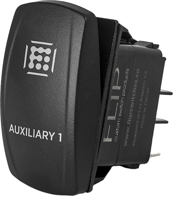Flip SC1-A64-AMB Proline Rocker Switch - Aux 1