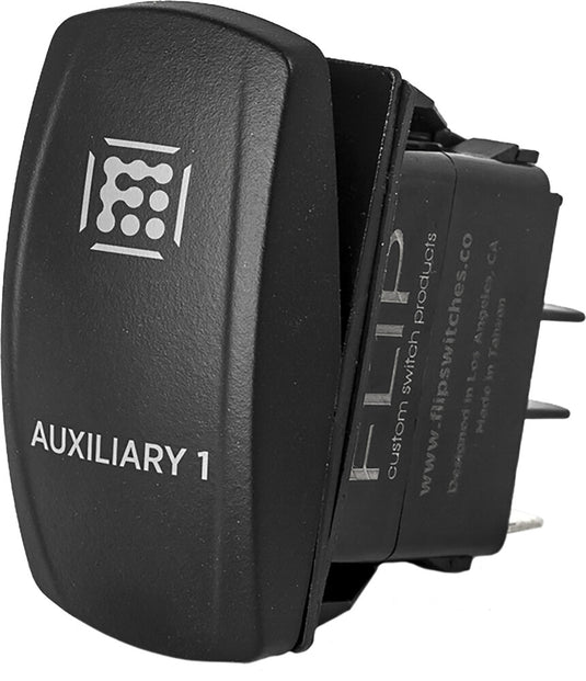 Flip SC1-A64-AMB Proline Rocker Switch - Aux 1
