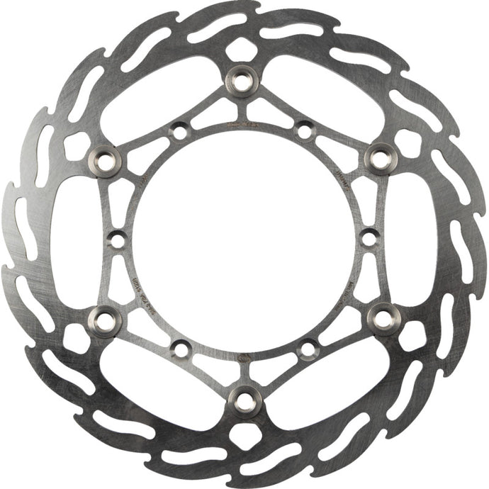 Moto-Master 111034-PU Floating Brake Disc - Flame Steel