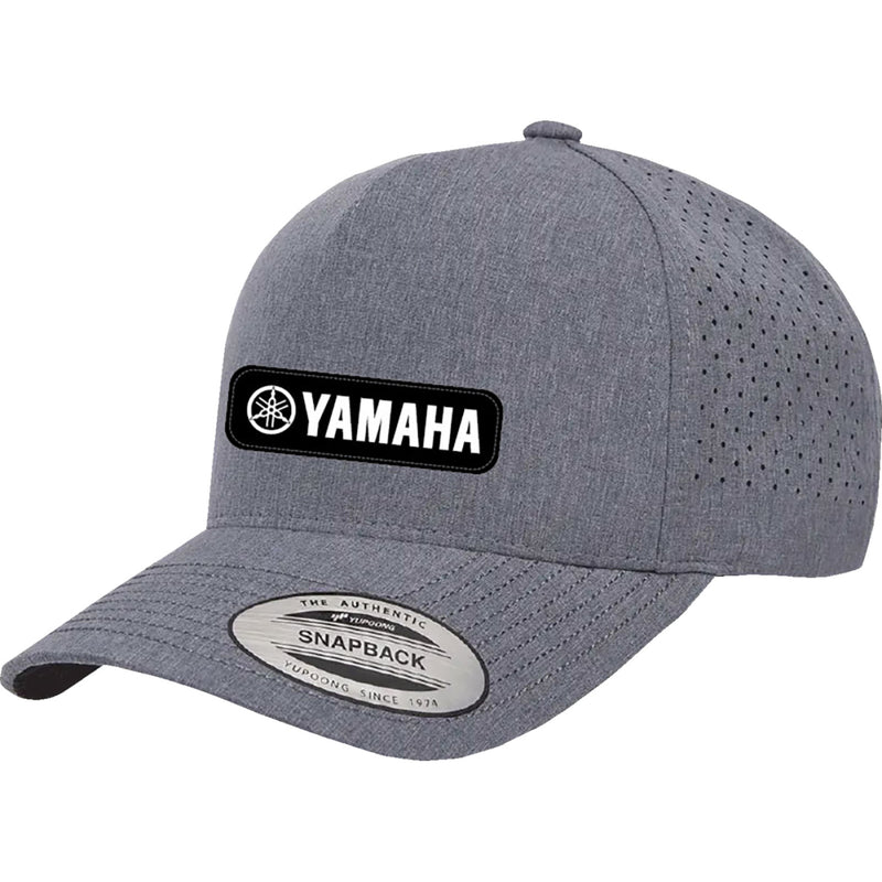 Load image into Gallery viewer, Factory Effex Yamaha Performance Snapback Hat (One Size Fits Most, Gray)

