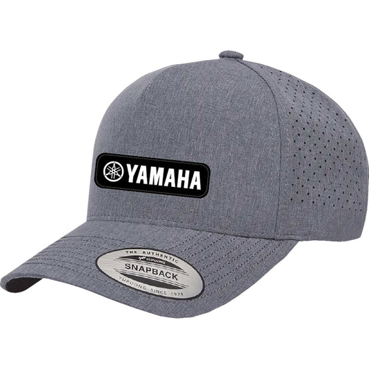 Factory Effex Yamaha Performance Snapback Hat (One Size Fits Most, Gray)