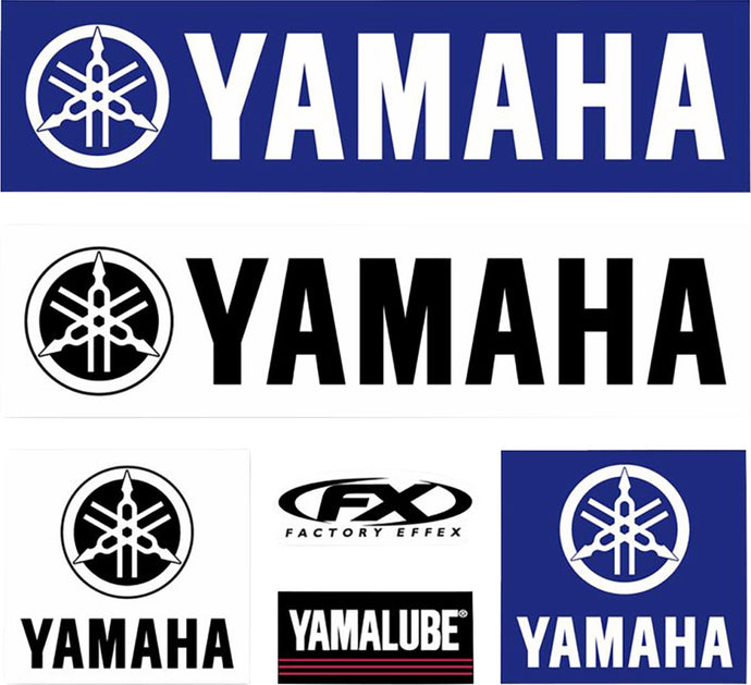 Factory Effex 28-82200 Jersey Iron-On Kit - Yamaha