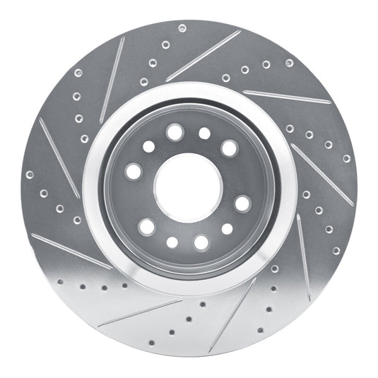 R1 Concepts 631-40125R RNC Brake Rotor - Drill & Slot