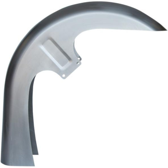 Russ Wernimont Designs RWD-50218 Flat Back Dresser Front Fender - 6in. W for 30in. Front Wheel and 38 deg. Rake