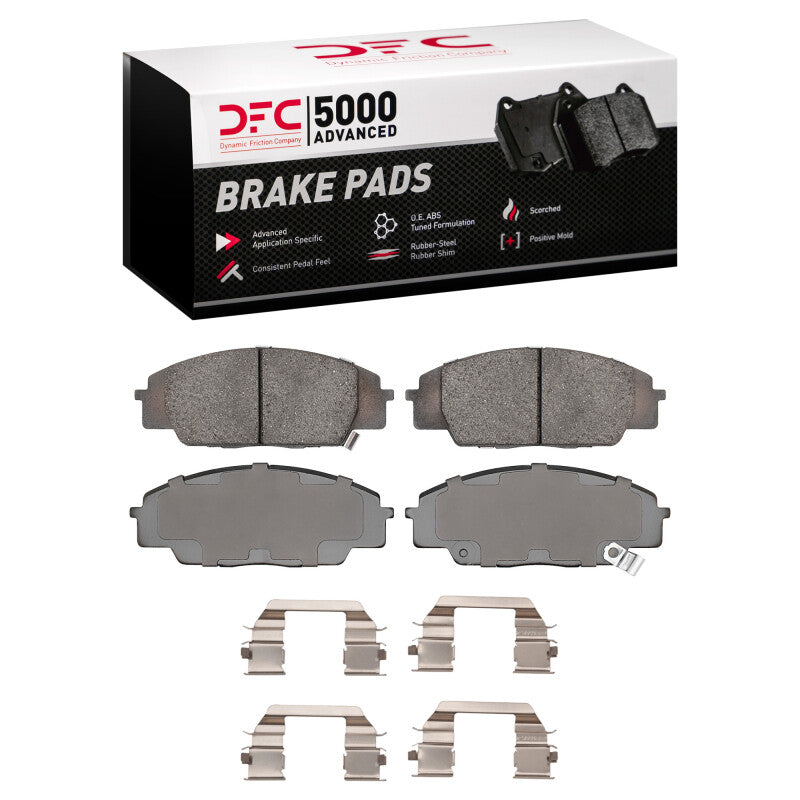 Load image into Gallery viewer, Dfc 1551-0829-01 DFC 5000 Advanced Ceramic Brake Pads
