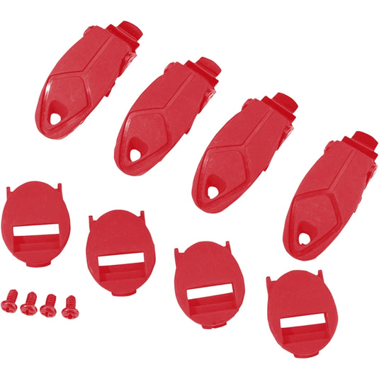 Moose Racing Qualifier Boot Buckle Kit - Red