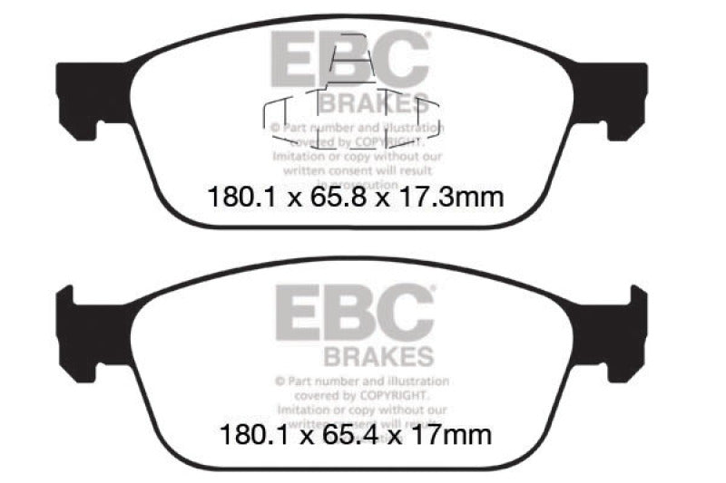Load image into Gallery viewer, Ebc DP52145NDX EBC Bluestuff Brake Pad Sets
