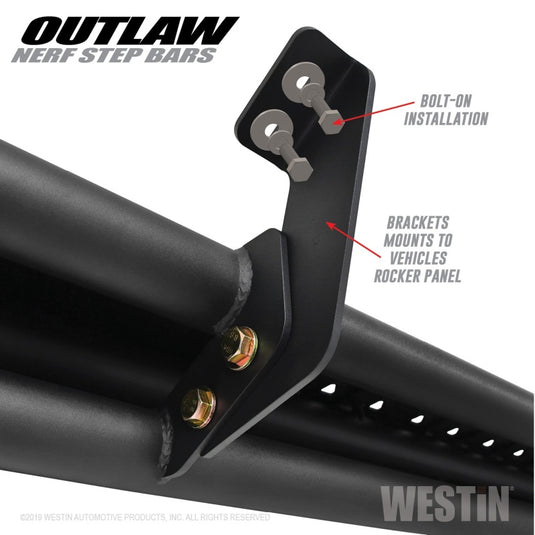 Westin 58-54085 WES Nerf Bars - Outlaw