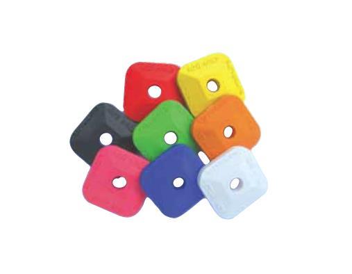 Stud Boy 2462-P8-BLK Super-Lite Plus Singer Backer Plates - Black