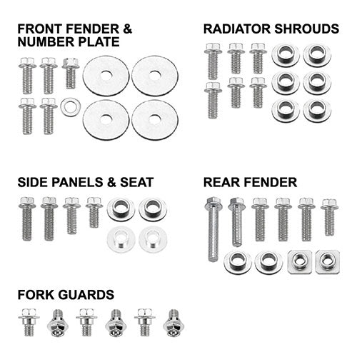 Psychic Mx MX-12159 Body Panel Hardware Pack