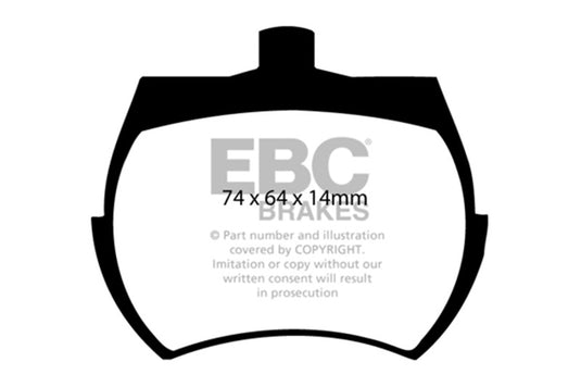 Ebc DP2127 EBC Greenstuff Brake Pad Sets