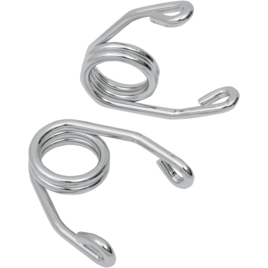 Drag Specialties 0820-0041 Chrome Seat Springs - 3in.