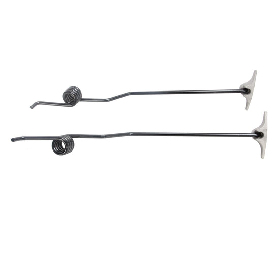 Over The Top Performance SKI MOUNTED Ski Mounted Reversible Ice Scratchers