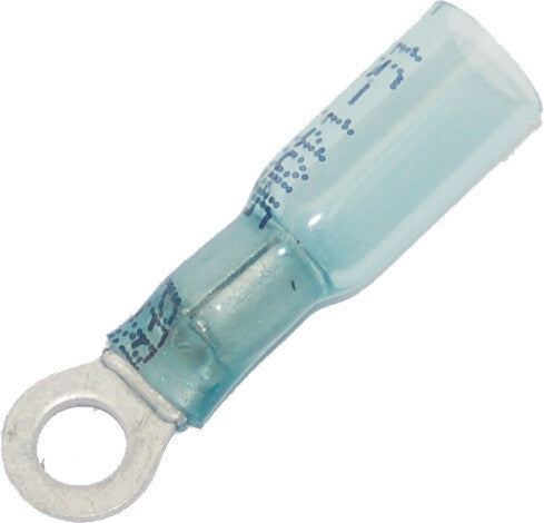 Namz NIS-19164-0033 Heat Shrink Ring Terminal for 14-16 Gauge Wire(#8)