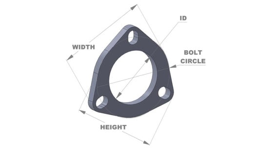 Vibrant 1485S VIB Flanges - Exhaust
