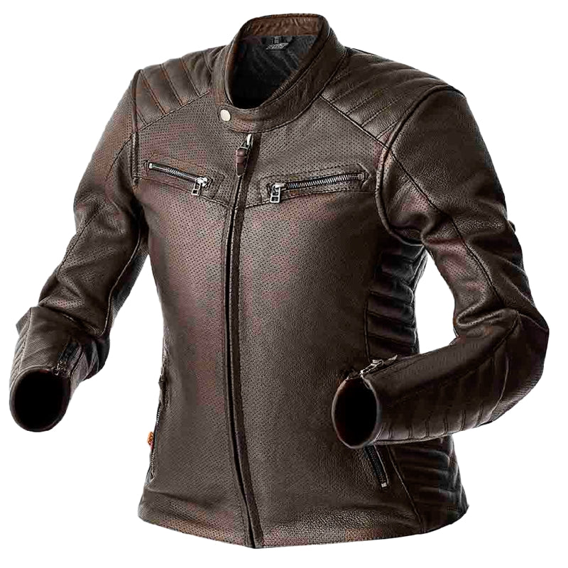 Load image into Gallery viewer, Rst Roadster Air D30 Womens Leather Jacket (X-Large, Brown)
