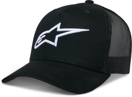 Alpinestars Ageless Trucker Hat (One Size Fits Most, Black/Black)