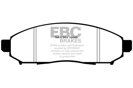 Ebc UD1094 EBC Ultimax2 Brake Pad Sets