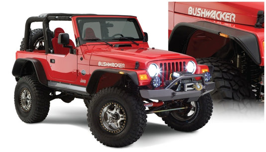 Bushwacker 10920-07 BUS Jeep Flat Style Flares