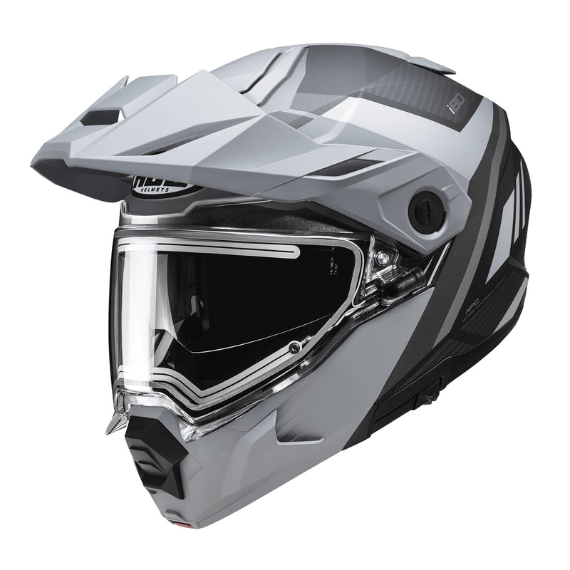Load image into Gallery viewer, Hjc i80 Imes Snow Helmet with Electric Shield (Medium, Semi-Flat Black (MC-5SF))
