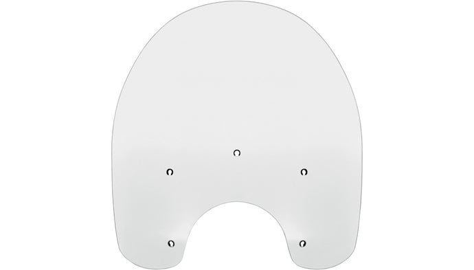 Memphis Shades MEP6270 Replacement Plastic for Detachable King Size Nostalgic Windshield - 17in. - Clear