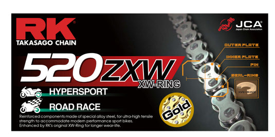 Rk Chain GB520ZXW-120 RKC Non Sealed Chain