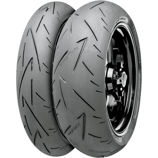 Continental 02440090000 Conti Sport Attack 2 Rear Tire - 160/60ZR17