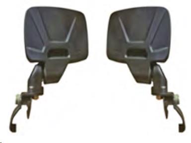 Bronco AT-12360 D-Type Side View Mirrors