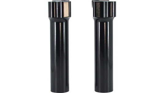 Wild 1 WO528GB 1-1/4in. Chubby Billet Riser Set - 6in. Rise - Straight