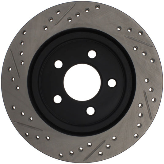 Stoptech 127.61087L ST Slot & Drill Brake Rotors