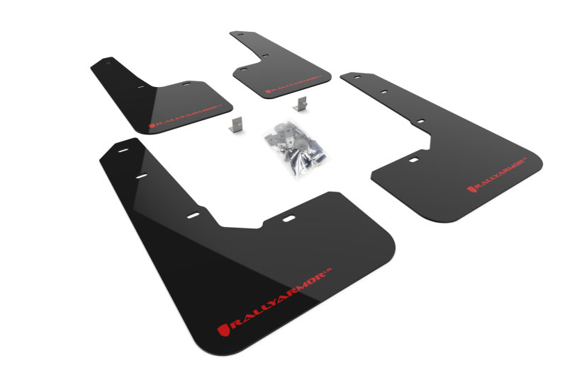 Load image into Gallery viewer, Rally Armor MF76-UR-BLK/RD RAL UR Blk Flap/Rd Logo
