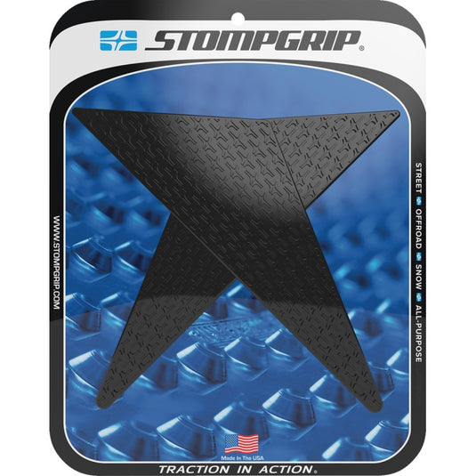 Stompgrip 55-14-0156B Icon Profile Traction Tank Grip - Street - Black