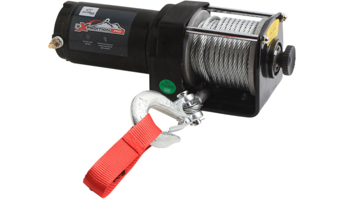 All Balls Racing Inc 431-01022 3,500-lb Expedition Series 2-Bolt Winch with Wire Rope