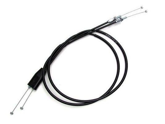 Motion Pro 02-0514 Black Vinyl Push/Pull Throttle Cable Set (+2in.)