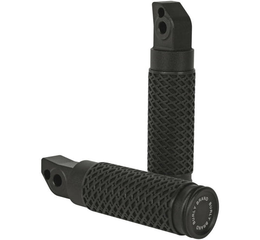 Burly Brand B13-1205B Slash Cut Footpegs Passenger For Rebel