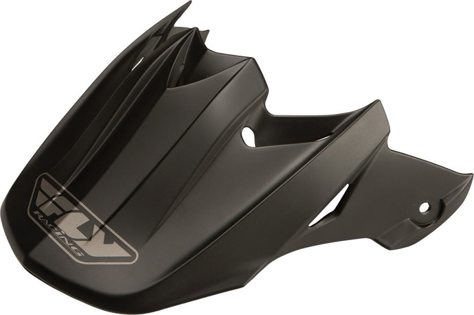 Fly Racing Visor for Formula Helmets - Matte Black