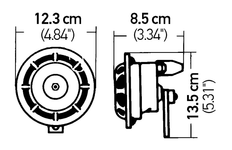 Load image into Gallery viewer, Hella 003399101 HELLA Supertone Horn
