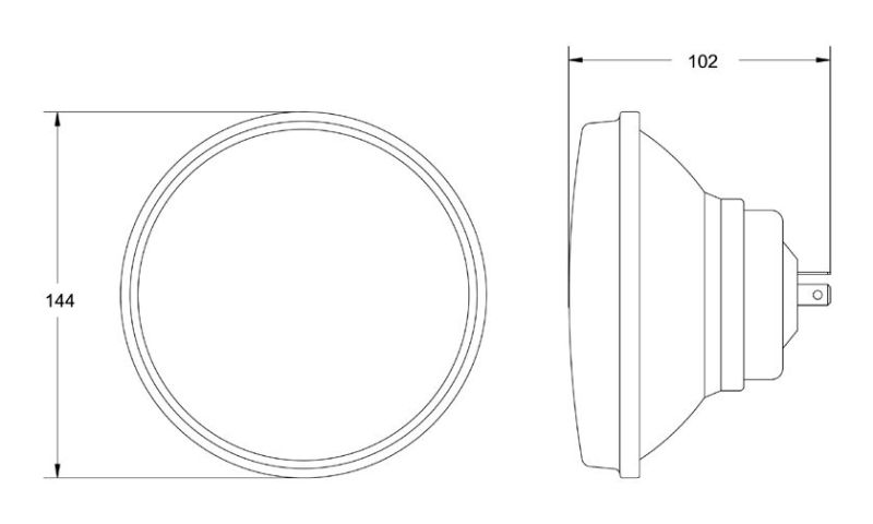 Load image into Gallery viewer, Hella 002850001 HELLA Vision Plus Head Lamp
