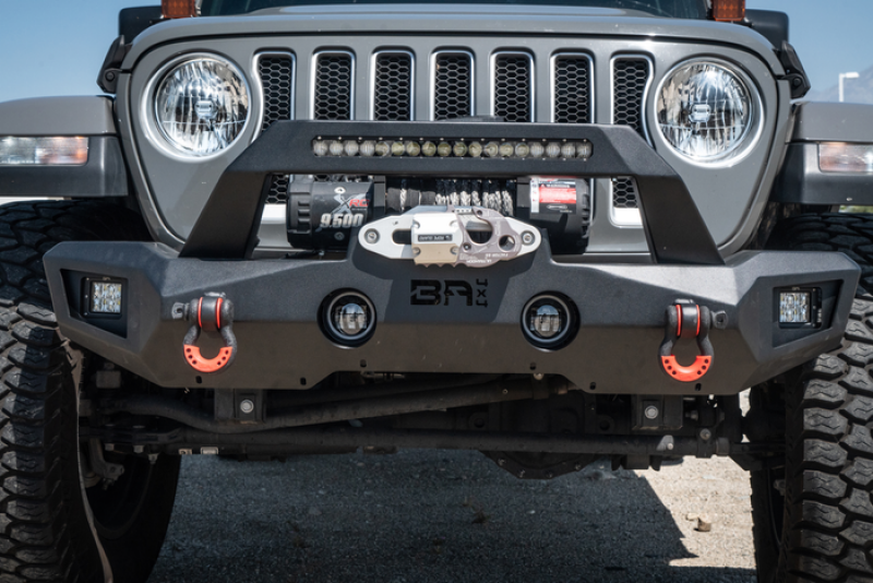 Load image into Gallery viewer, Body Armor 4X4 JP-19536 BOD Front Winch Bumpers
