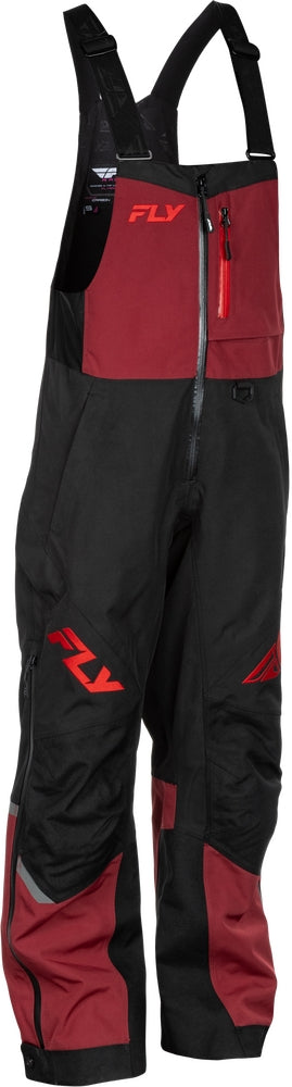 Load image into Gallery viewer, Fly Racing Carbon Womens Bib (Large, Merlot/Red)
