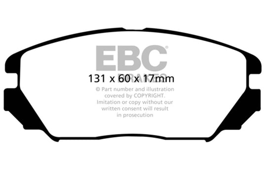 Ebc UD1125 EBC Ultimax2 Brake Pad Sets