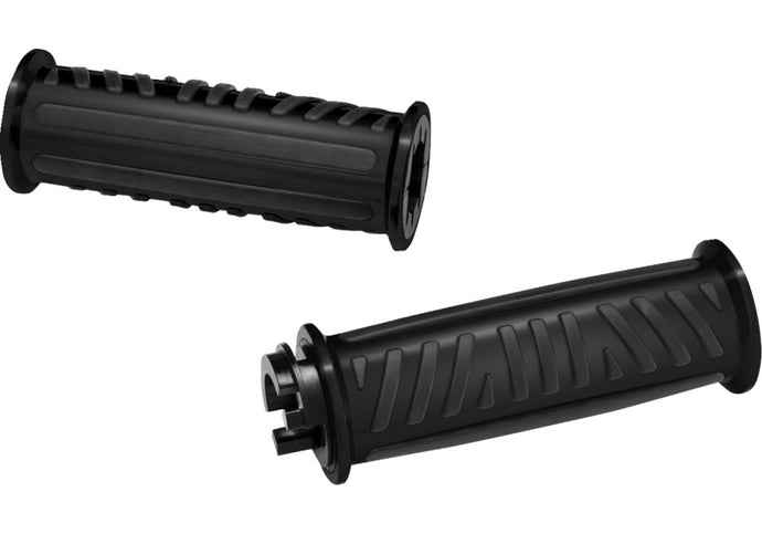 Show Chrome 17-455BK Combat Grips - Black