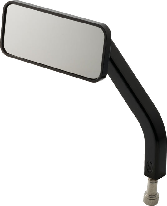 Joker Machine 03-055-1L No. 1 Rectangle Mirror - 4.3875in.x1.5in.x4.5in. - Black - Left
