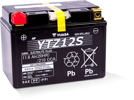 Yuasa Battery YUAM7212A YSA Maintenance Free Battery