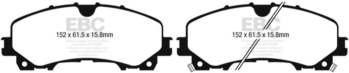 Ebc DP33036C EBC Redstuff Brake Pad Sets