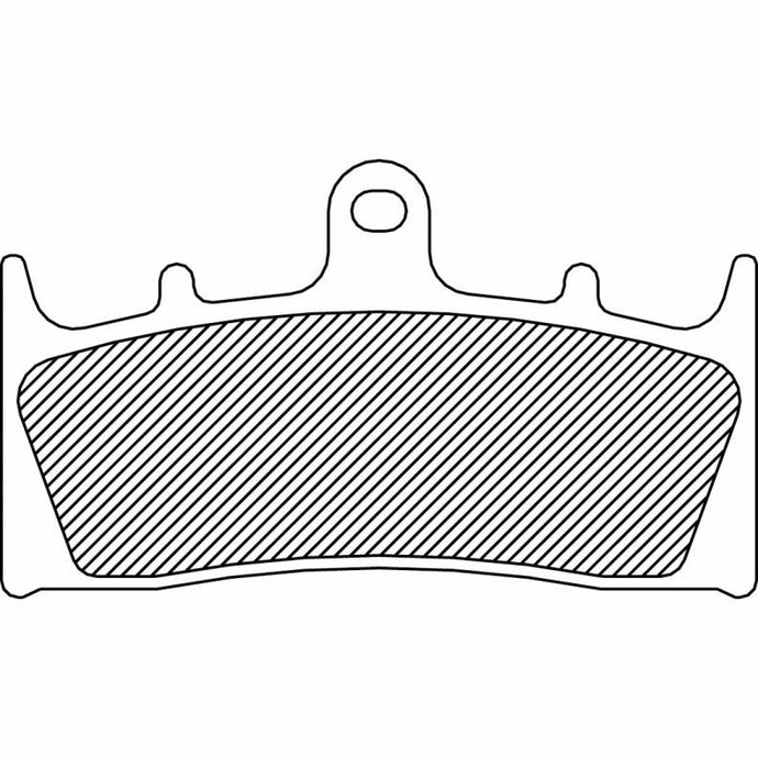 Drag Specialties 1720-0215 Organic Brake Pads