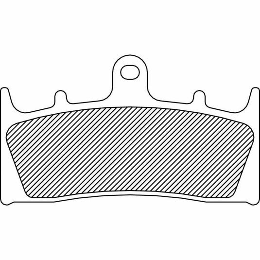 Drag Specialties 1720-0215 Organic Brake Pads