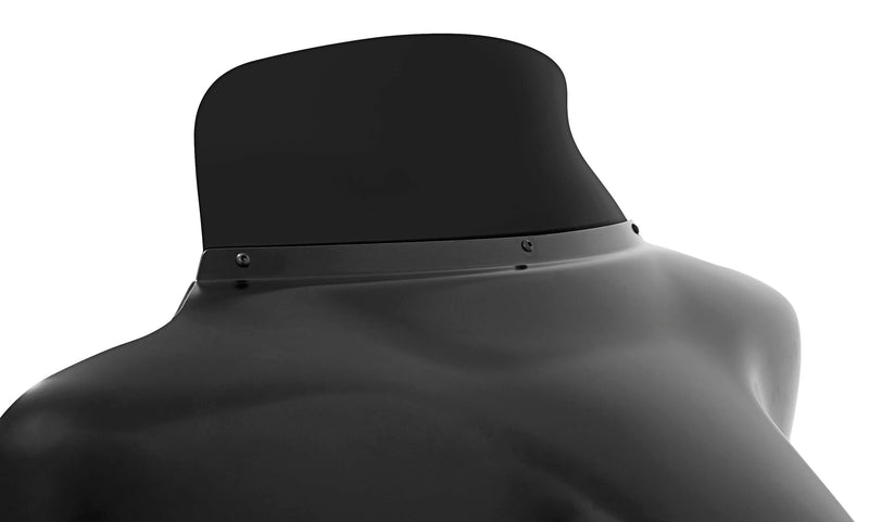 Memphis Shades Spoiler Windshield - 6.5in. - Dark Smoke Tinted